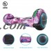 Hoverboard Two-Wheel Self Balancing Electric Scooter 6.5" UL 2272 Certified, Print Coating with LED Light (Twinkle Star)   